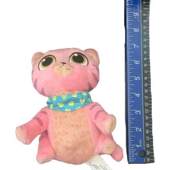 Disney Doc McStuffins Pet Vet Whispers Pink Kitty Cat Plush Stuffed Animal 6in - Picture 9 of 9